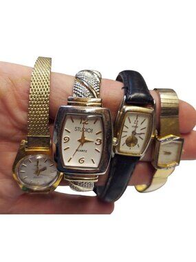 Vintage Womens Watches Lot Assorted Styles 1383